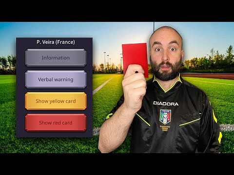 I became a REF in Football Referee Simulator