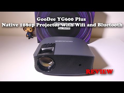 GooDee YG600 Plus Native 1080p Projector with Wifi and Bluetooth REVIEW