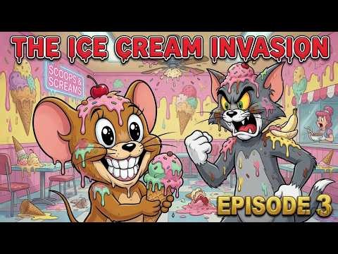Tom & Jerry: The Ice Cream Invasion 🍦💥 | Episode 3 — The Endless Chase ToonForge Studio