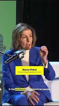 Why is Nancy Pelosi so optimistic?