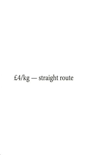 Cheap Couriers Quoted £2/kg… Final Bill Was £8/kg 😳