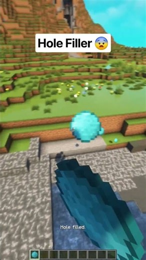 Minecraft Hole Filler😨 #shorts #minecraft #gaming