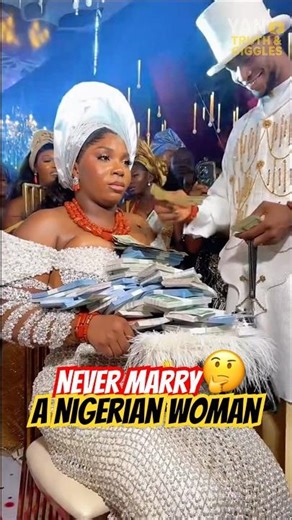 Never marry a Nigerian woman⁉️😳#giveaway