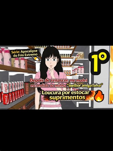 (NOVO EPISÓDIO) Renasci 1 mês antes do Apocalipse de frio extremo. PARTE 1 #Sobrevivência #apocalipse #fyp #apocalipse #animefyp