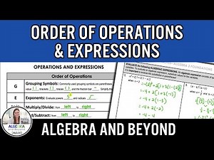 Order of Operations and Numerical Expressions | Algebra 2 Lesson