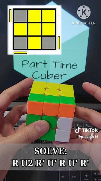 OLL Case #26 - ANTISUNE (w/ GAN 11M DUO) #oll #parttimecuber #rubikscube #ptcuber #fyp #foryou #foryoupage #cuber #gancube #gan11mduo