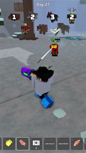 Laser Cannon Vs All Entities 99 Nights in the Forest - Roblox