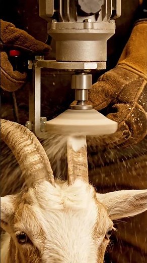 goat horn trimm #animalcare #farmsafety