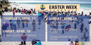 The Church at the Beach Easter Sunday Sunrise Service