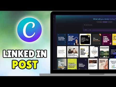 How To Make LinkedIn Post On Canva (2026) - Example: Make A Carousel Post In Canva