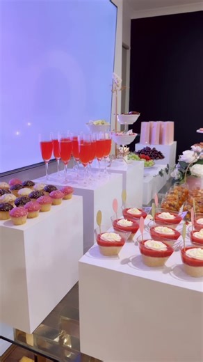 Lavish Buffet Showcase with Delectable Desserts