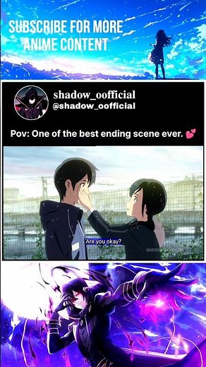 Pov: One of the best ending scene ever 💕 Weathering with You ⛈️ | #anime #animeedit