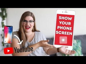 How to show your phone screen in a YouTube video