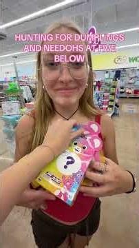 squishy finds at five below #fivebelowfinds #dumplings #unboxing