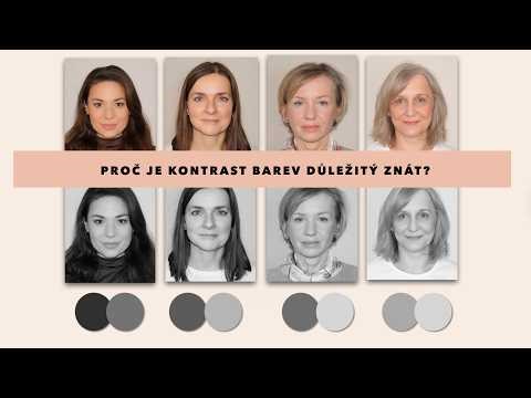Kontrast v barvách – proč je tak důležitý pro váš vzhled?