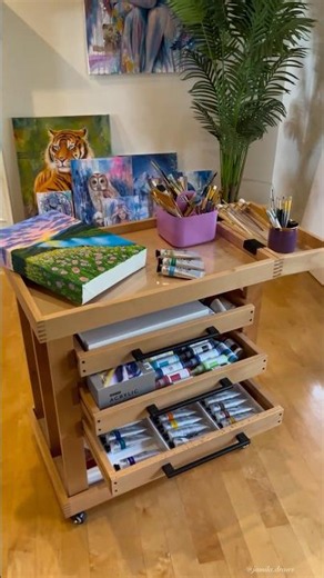 New Art Storage Cart Unboxing ✨🧑‍🎨