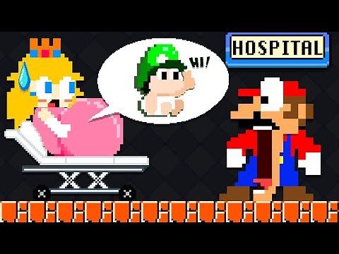Mario Hospital: Princess Peach PREGNANT with LUIGI'S BABY!? | Game Animation