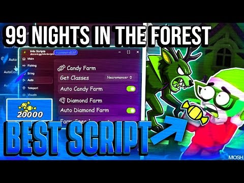 99 Nights In THE Forest Script – BRING ALL ITEMS, Kill Aura, Auto Diamonds! ( 2026 VER )