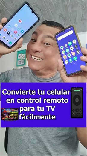 Convierte tu celular en control remoto para TV fácilmente