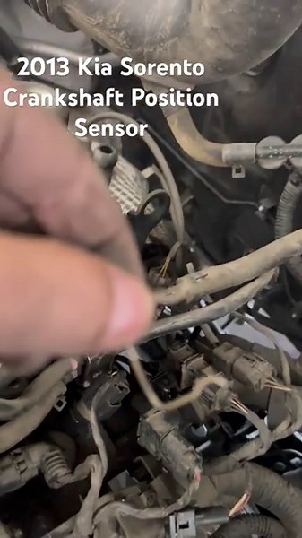 2013 Kia Sorento Crankshaft Position Sensor Replacement