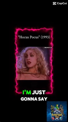 Sarah Sanderson was enchanting all sorts - Hocus Pocus - Entertain This!