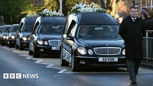 Glasgow bin lorry crash: More than 1,000 at funeral for couple and granddaughter