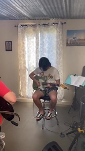 Tonight Todd and Addison tried out the Man Cave with the guitars. This is something they just played and added their own to it. It was a good time in the Cajun Guitar Cypress Island Swamp Studio 😂. #mancave #sonandgrandson #blessedandthankful | Calvin Boutte