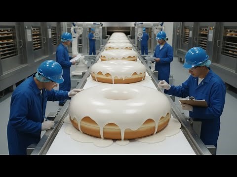 How Donuts Are Made in a Factory | Complete Manufacturing Process