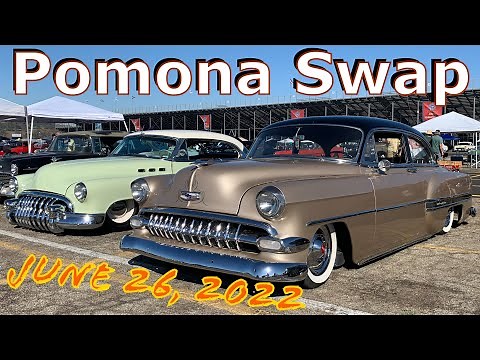 Pomona Swap Meet & Classic Car Show - June 26, 2022