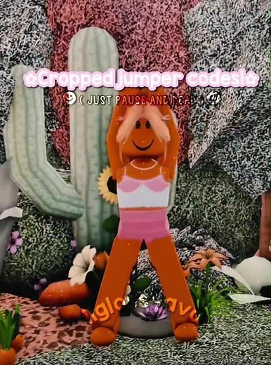 Cropped Jumper Codes for Bloxburg