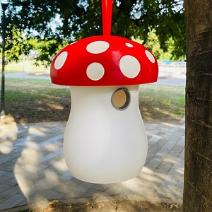 Mushroom Birdhouse – 3D Printed, Uv-protected, Durable & Weather-resistant - Etsy