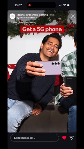 Leo Solomon | 🙏 @donna_grossman_casting 🎄@cesdtalent 🔥 . #leosolomon #commercial #verizon #cesd #donnagrossmancasting #2025 #5g #samsung | Instagram