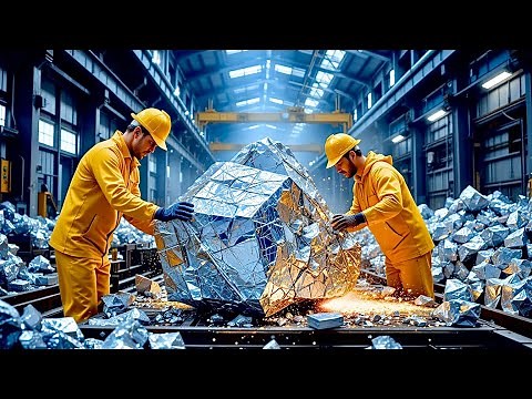 HOW ALUMINUM IS MADE ⚙️ | THIS IS HOW THE MOST USED METAL IN THE WORLD IS MADE 🏭