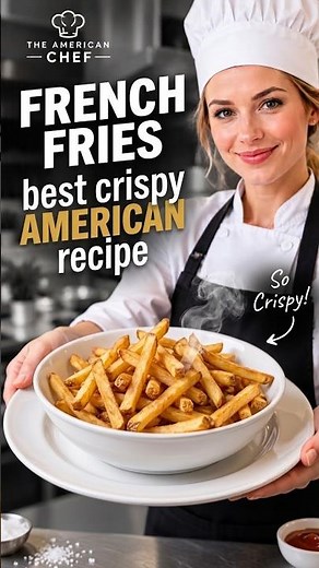 French Fries recipe | crispy & golden french fries #crispyfries #goldenfries #frenchfries #shorts