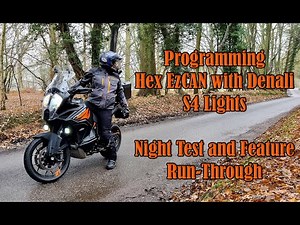 Programming the HEX EzCan and Denali S4 Light Pods | 2021 KTM Super Adventure S | Part 2