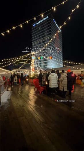 PSA: Visiting Roc Holiday Village may cause excessive holiday cheer. ✨☃️ It’s no surprise why— Roc Holiday Village was voted #7 Best Holiday Market and #3 Best Ice Rink in the nation, per USA Today’s Readers’ Choice Awards. From festive shopping and live music to ice skating, family activities, and overall merry moments in the heart of downtown— this festival is officially the place to be this season. ⛸️🎄 📍Martin Luther King Jr Memorial Park 📅Wed - Sun until Dec. 28 (Closed Christmas Eve & Ch