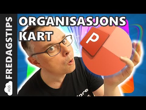 Hvordan lage organisasjonskart i PowerPoint