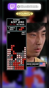 219K views · 577 reactions | bro is FIGHTING . #tetris #ctwc #classictetris #gaming #classictetrisworldchampionship #retro #nintendo #twitch | Classic Tetris World Championship | Facebook