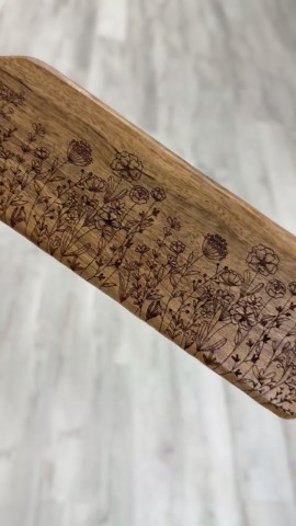 Small Flower Laser Cut Board - Etsy