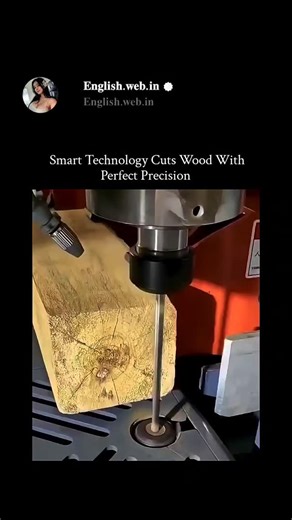 🌺𝐁𝐞𝐬𝐭 𝐄𝐧𝐠𝐥𝐢𝐬𝐡-𝐂𝐨𝐧𝐭𝐞𝐧𝐭 | 𝐰𝐚𝐭𝐜𝐡 𝐚𝐧𝐝 𝐢𝐧𝐣𝐨𝐲🌺 on Instagram: "The post features a 28-second video of a CNC router precisely carving a wooden block into a smooth, curved decorative shape, showcasing automated precision that minimizes waste and enables complex designs unattainable by hand tools alone. This technology, evolved from 1950s industrial origins, now empowers small-scale woodworkers with software-driven control, as evidenced by the machine's flawless execution 