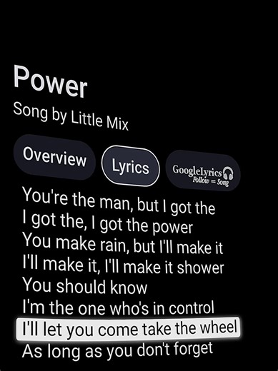 Empowerment Anthem: 'Power' by Little Mix Lyrics