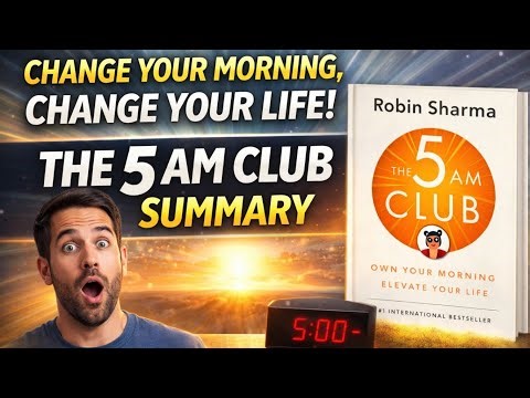 The 5 AM Club Summary | Change Your Morning, Change Your Life (Full Guide)