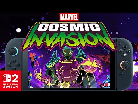 MARVEL Cosmic Invasion Nintendo Switch 2: Handheld/Docked Gameplay