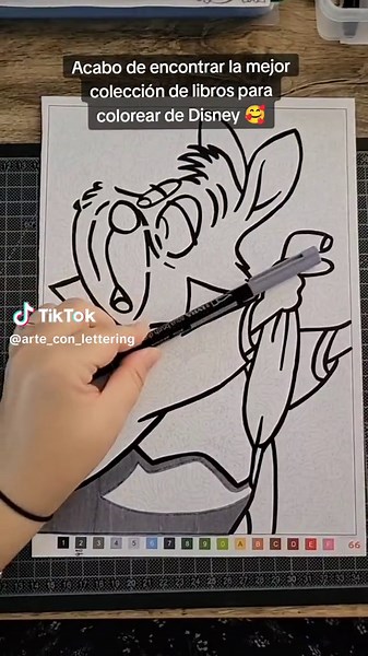Colección de libros para colorear de Disney
