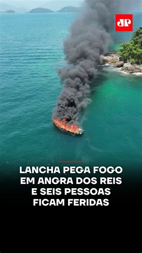 Uma lancha pegou fogo na tarde deste sábado (27), nas proximidades da Ilha da Gipóia, em Angra dos Reis, na Costa Verde do Rio de Janeiro. O incêndio deixou seis pessoas feridas, que precisaram ser socorridas e encaminhadas ao Hospital Municipal da Japuíba. Não há informações sobre o estado de saúde das vítimas. A Marinha do Brasil informou que será instaurado um Inquérito Administrativo sobre Acidentes e Fatos da Navegação (IAFN) para apurar as causas, as circunstâncias e eventuais responsabili