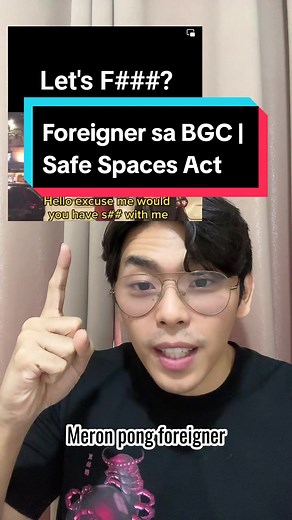 Foreigner in BGC | Safe Spaces Act Explained | Laws & Culture