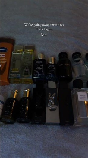 Can never Pack Enough 👀🔥#fragrances #perfumes #scents #fragrancetok #cologne