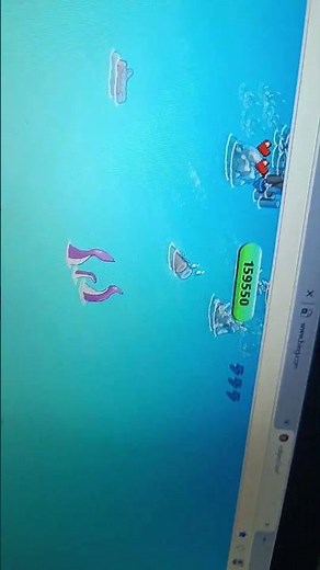 playing Edge Surf on laptop broken record 160000 to ongoing #edgeplus #edge