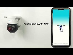 GENBOLT CAM WIFI Setup Instruction