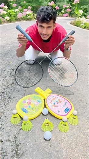 Plastic Badminton And Aluminium Yonex Badminton set Unboxing 🏸